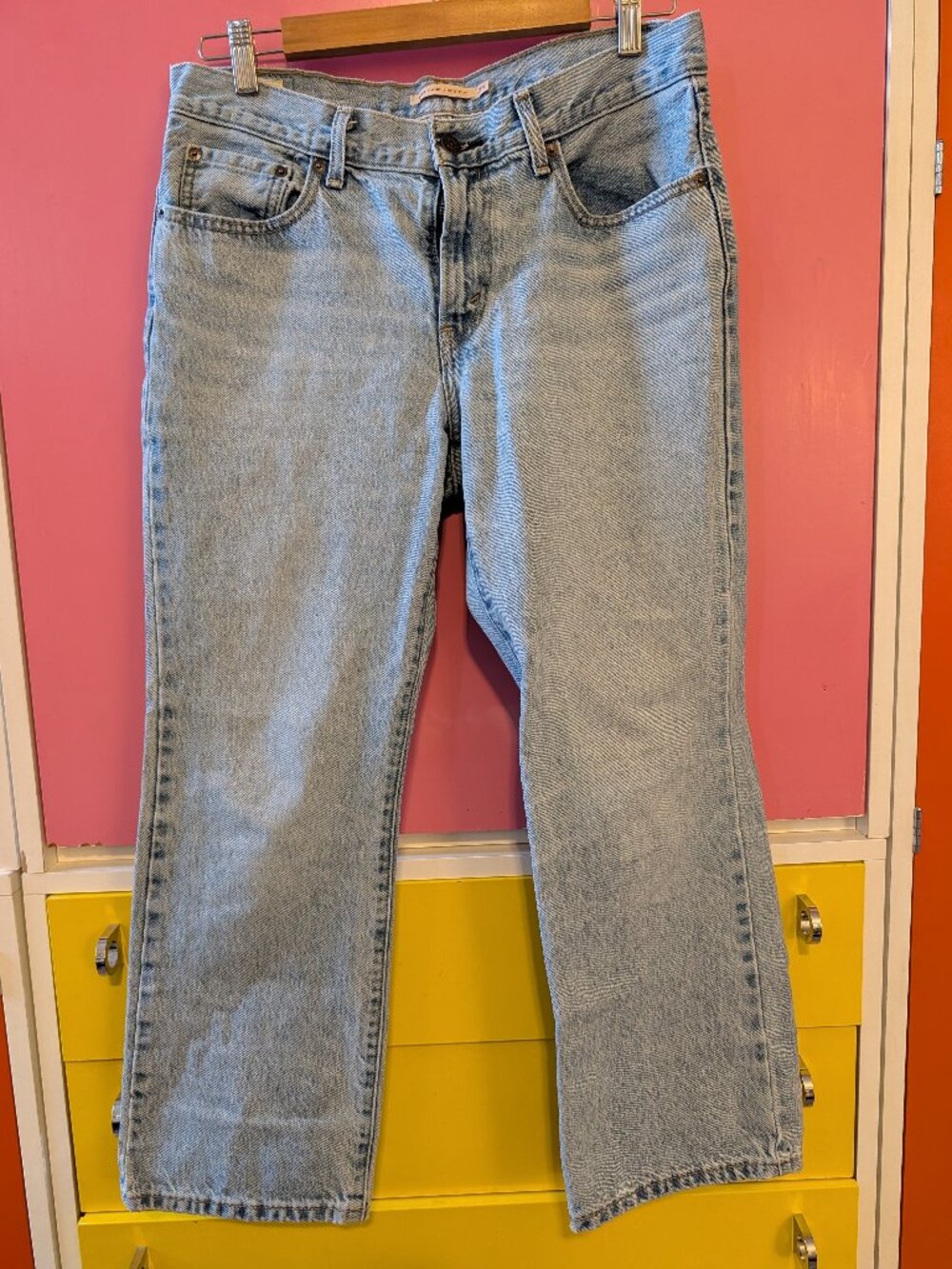 Levi's Premium Middy Ankle Bootcut Jeans | Light Wash | Size 29